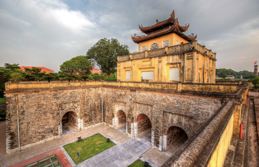 昇龍皇城遺址的建築特色