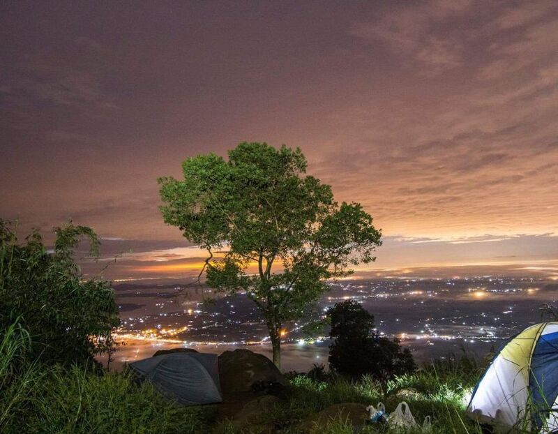 夜宿婆丹山的露營活動非常有趣