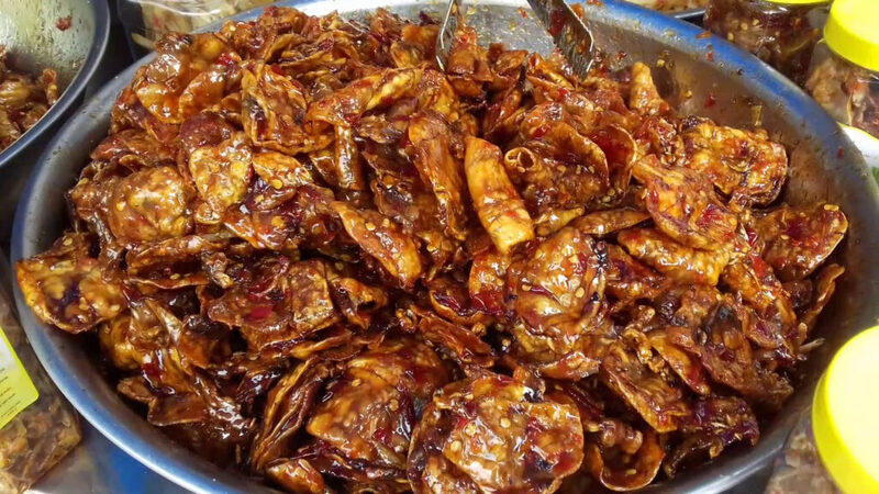 羅望子螃蟹價格實惠，是夜市人氣料理