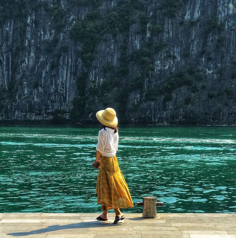 現在是暑假期間，大多數來提托普島的遊客是越南人和來自亞洲的旅客。