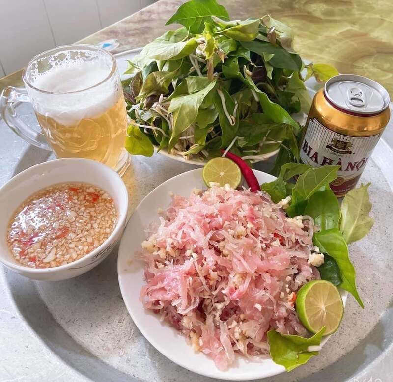 安壽酸肉條－海防的獨特配方，外地難以仿效。