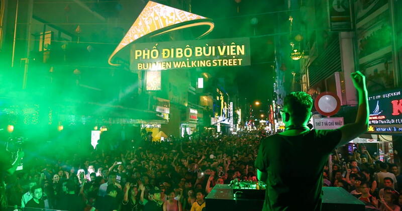 胡志明市裴遠街是充滿活力與極具吸引力的音樂天堂