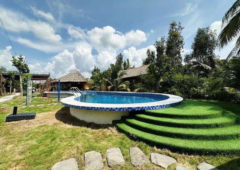 MeKong Rustic 芹苴以庭園式風格設計，讓旅客身心徹底放鬆，感受大自然的洗禮。