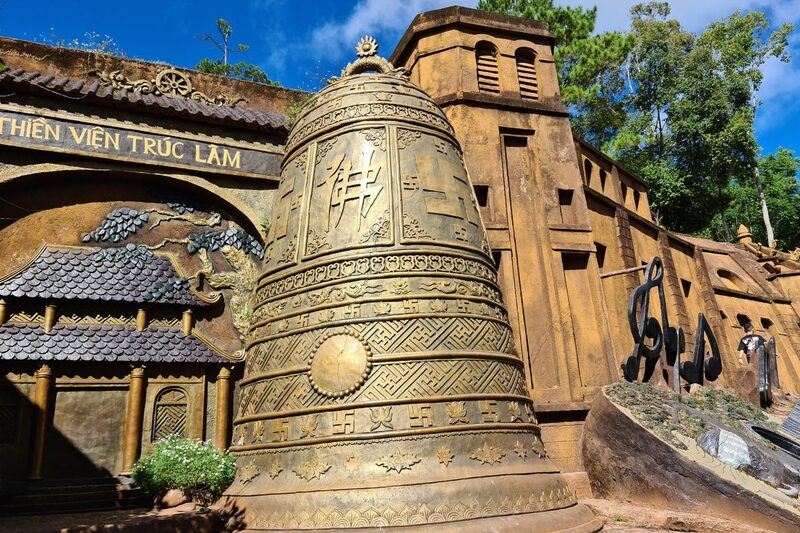大叻竹林禪院。