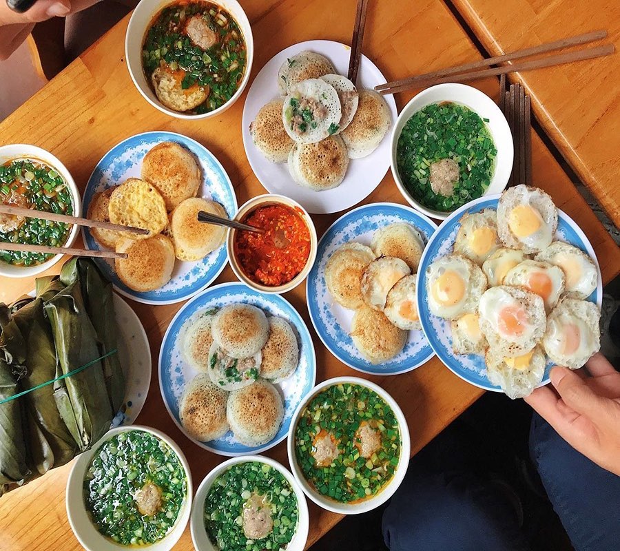 熱騰騰的米餅