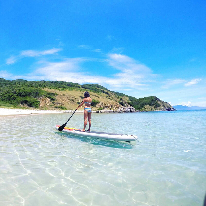 芽莊情人島每一分每一秒都展現出壯麗迷人的自然風景。
