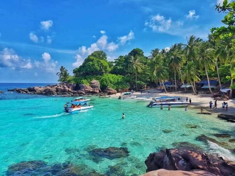 富國島擁有如翡翠般清澈的海水。