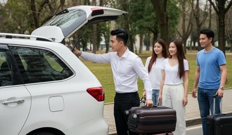 請根據乘客人數與行李數量選擇合適的車型。