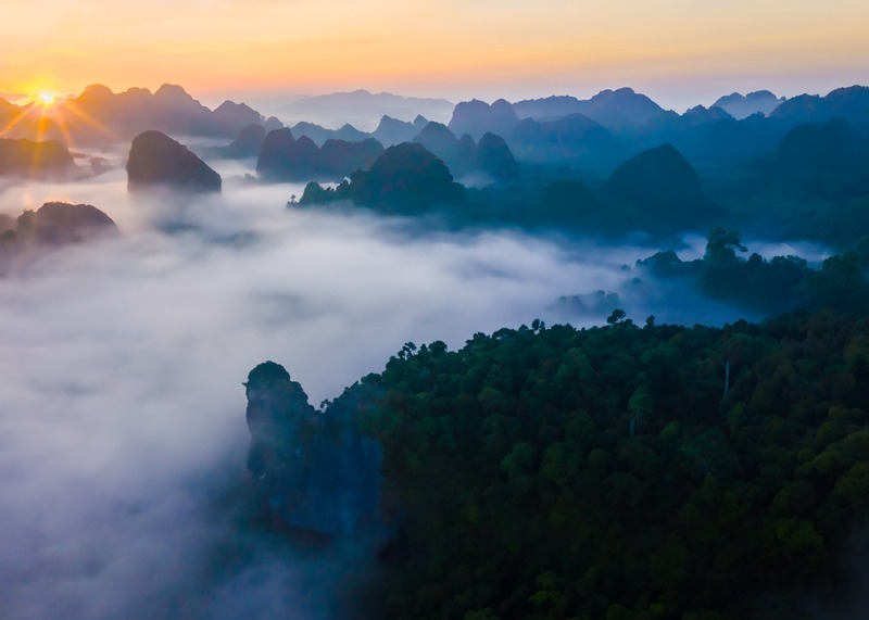 菊芳自然風光令人心醉。