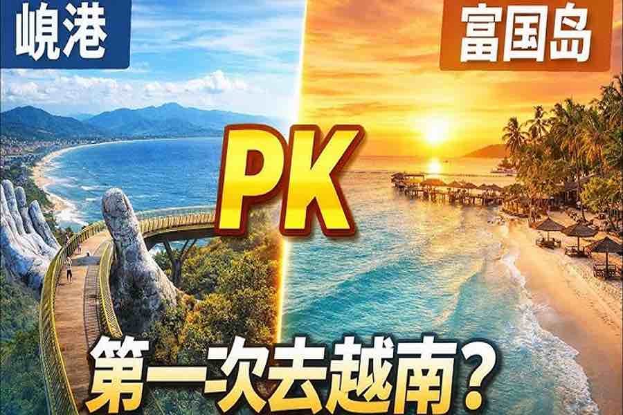 峴港 vs 富國島