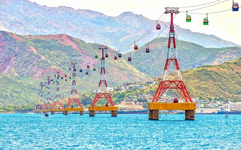越南芽莊自由行珍珠島跨海纜車