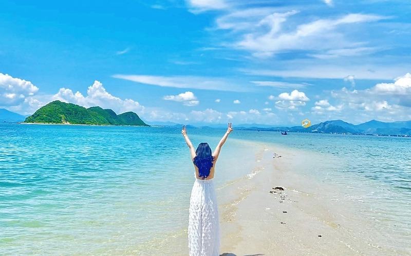 越南芽莊自由行沙洲海灘美景