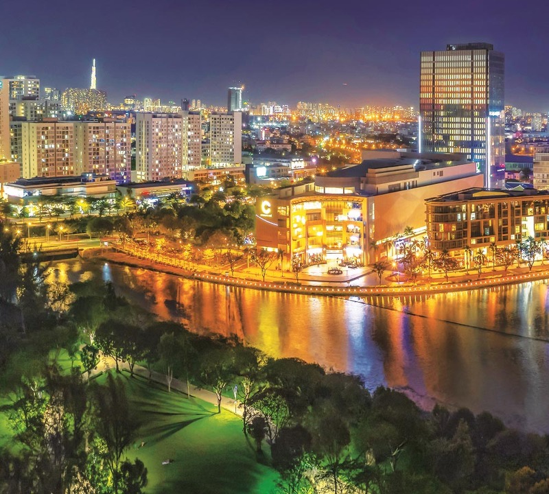 從購物、美食到湖畔夜景，胡志明市第七郡適合用更悠閒的步調慢慢探索 