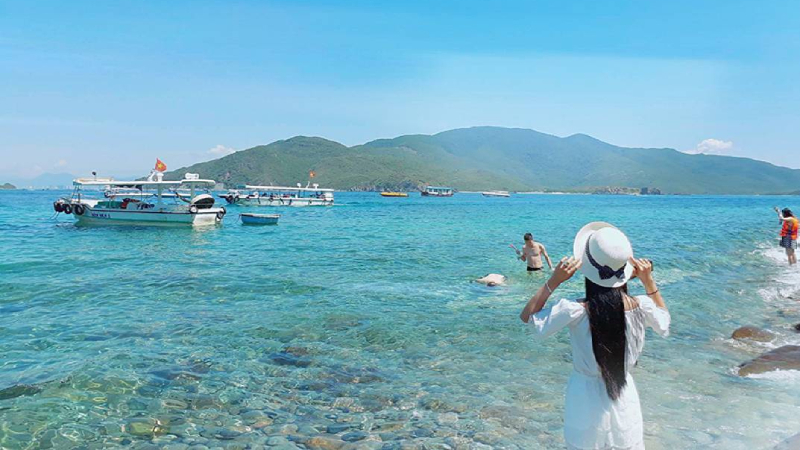 一島面積不大，卻擁有獨特的海島風光 