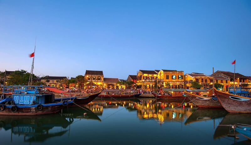 迷人的美景吸引著無數喜愛會安古樸與寧靜之美的旅客 